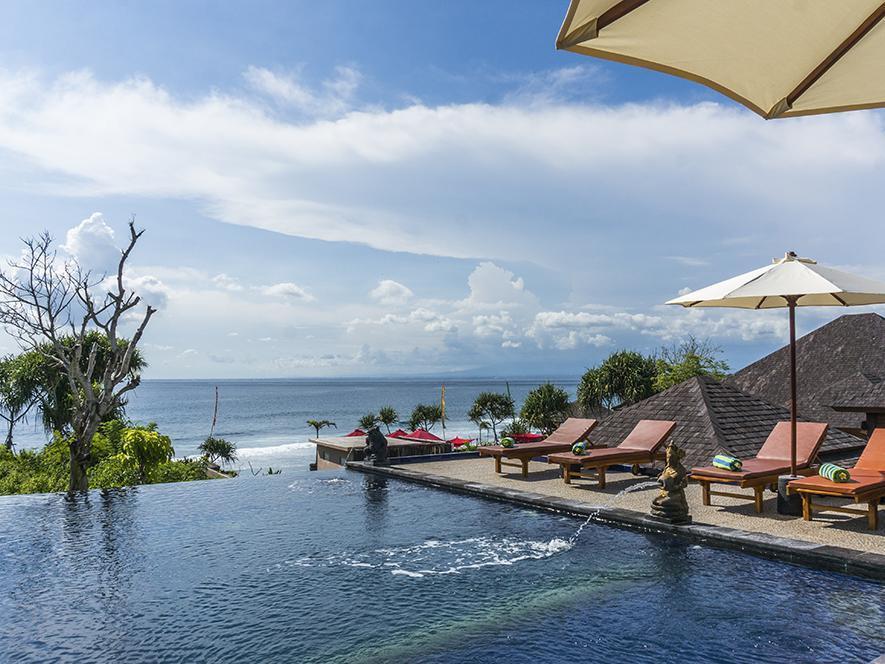 The Ocean Sunset Villas Ceningan Lembongan Eksteriør bilde